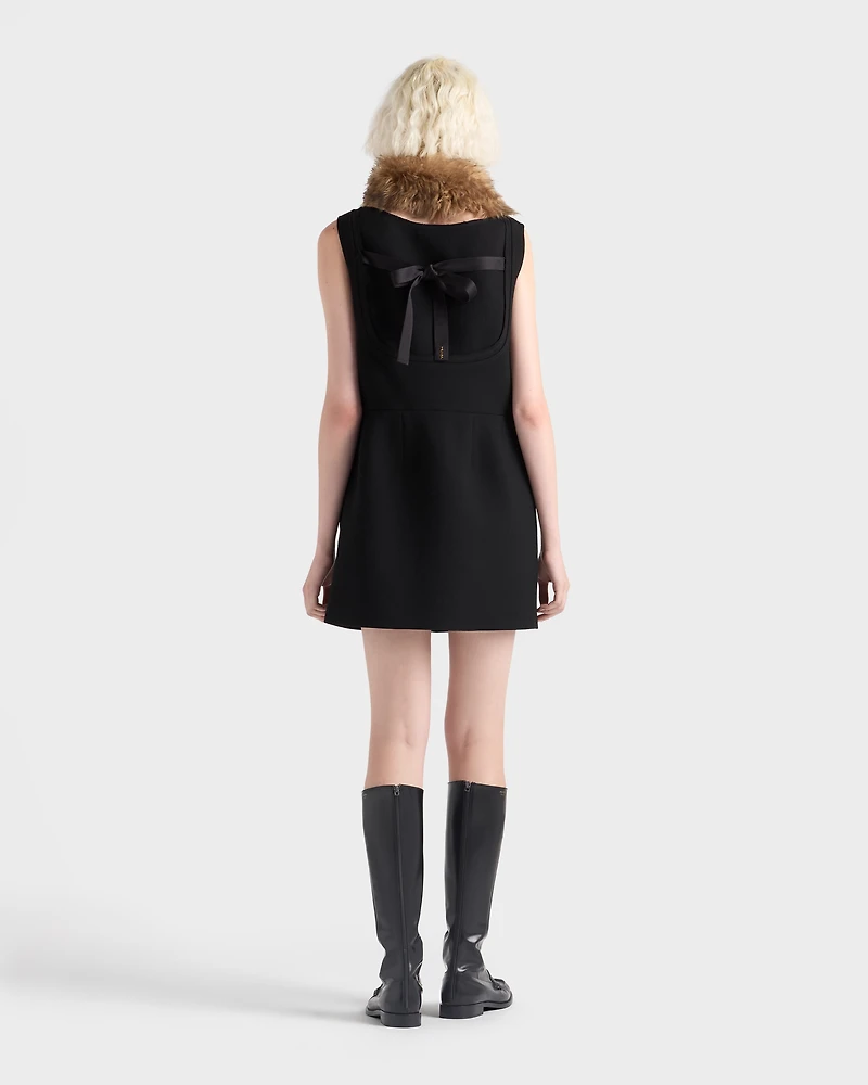 Natté mini-dress
