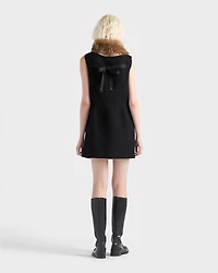 Natté mini-dress
