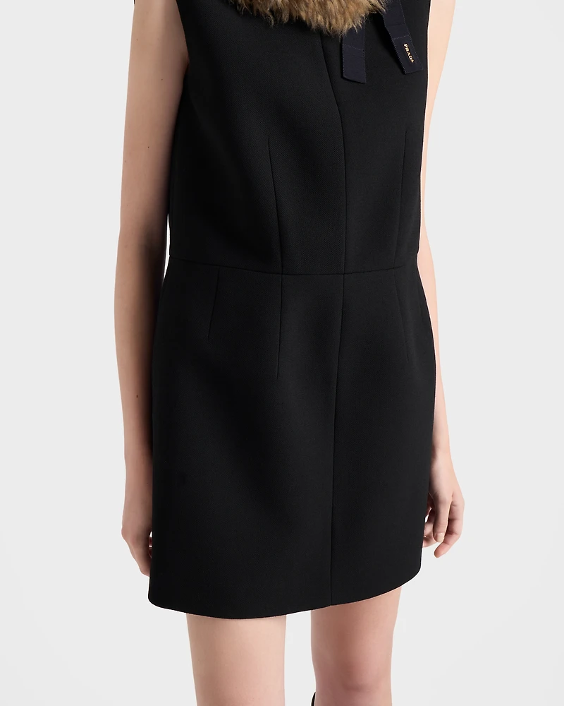 Natté mini-dress