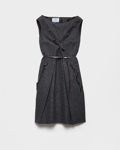 Shetland wool dress