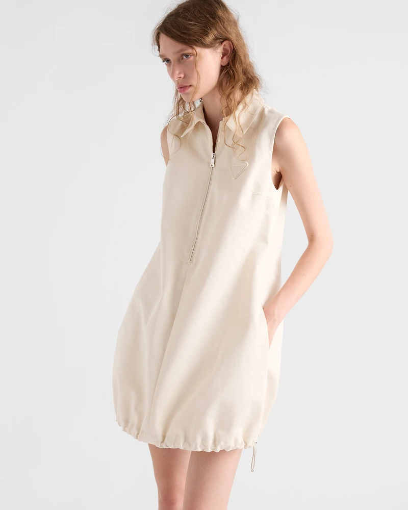 Chino mini-dress