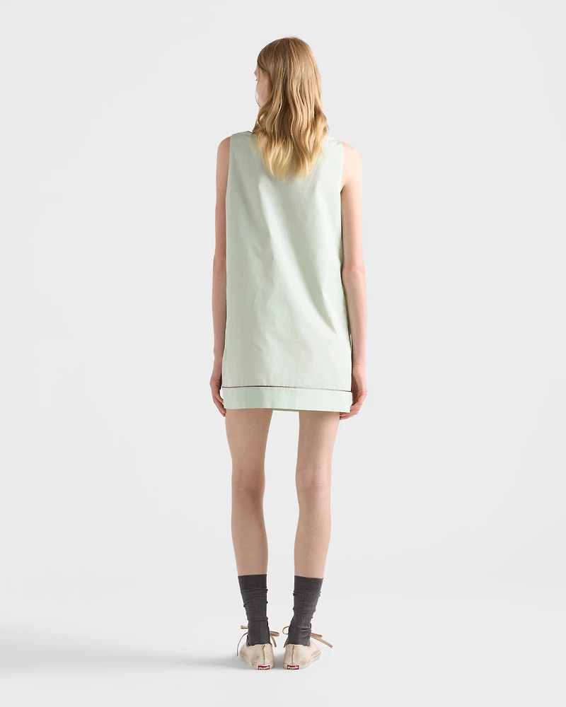 Cotton mini-dress