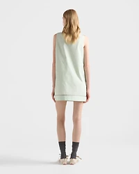 Cotton mini-dress