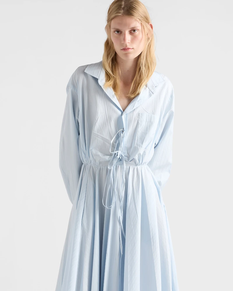 Cotton midi dress