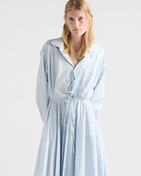 Cotton midi dress