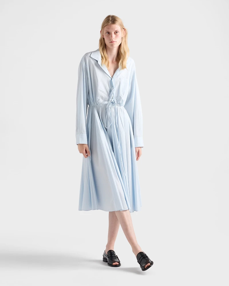Cotton midi dress