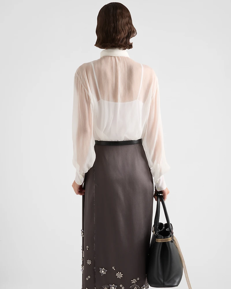 Chiffon shirt