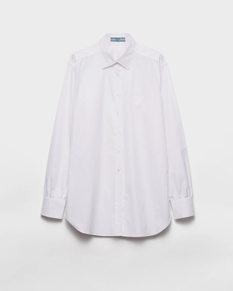 Cotton poplin shirt
