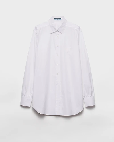 Cotton poplin shirt