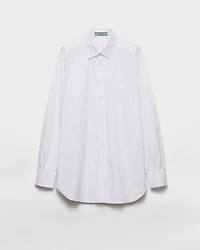 Cotton poplin shirt