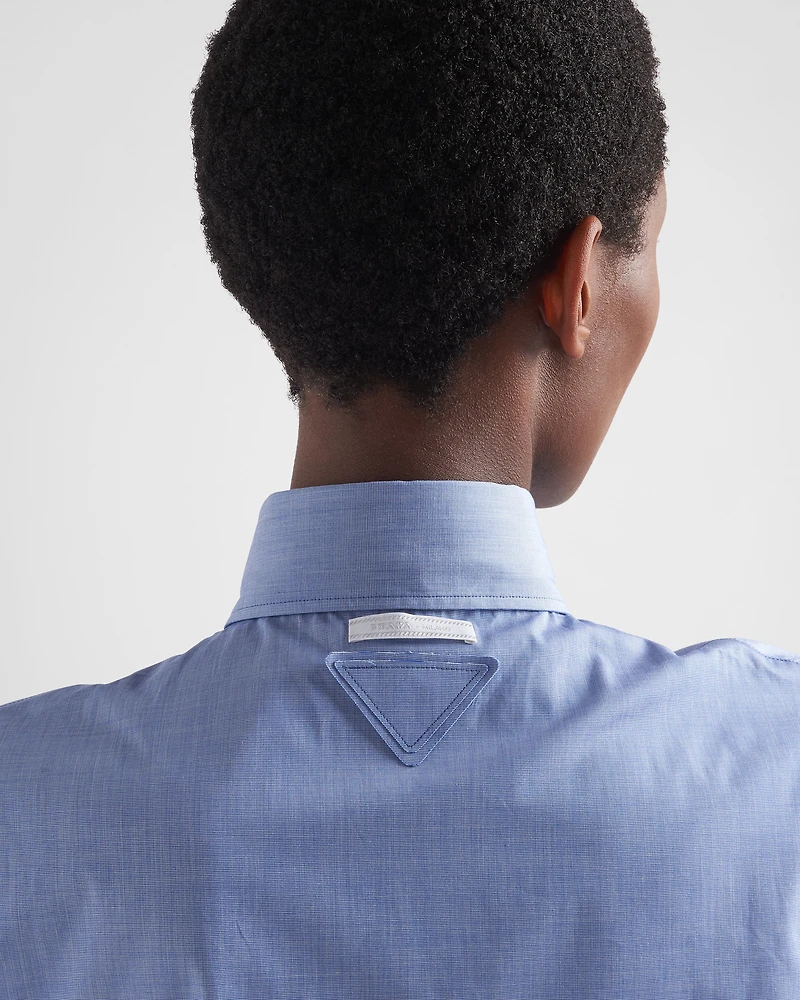Fil-à-fil cotton shirt