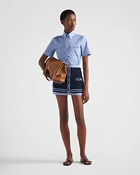 Fil-à-fil cotton shirt