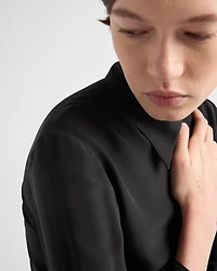 Crepe de chine shirt