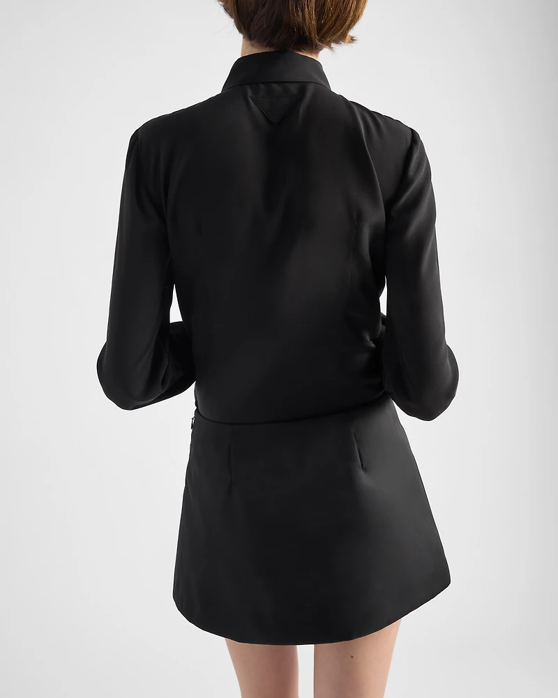 Crepe de chine shirt