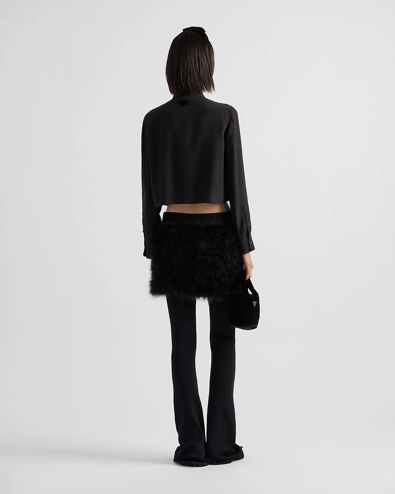 Crepe de chine shirt