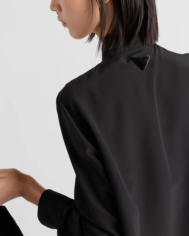 Crepe de chine shirt