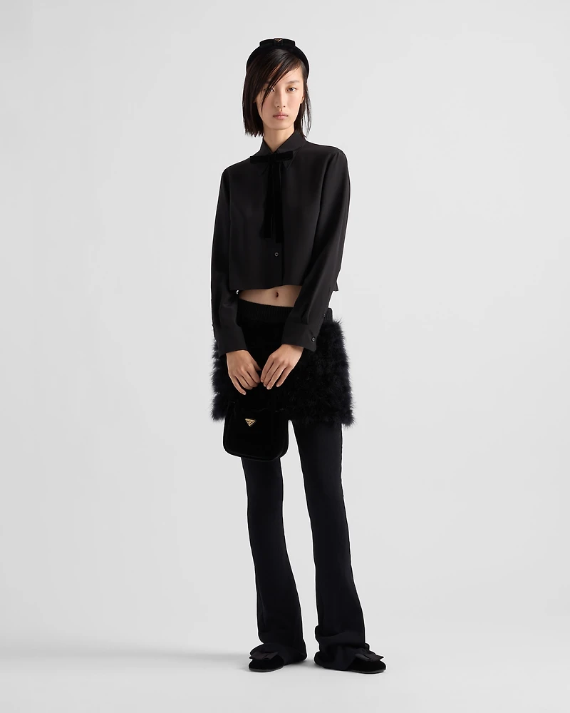 Crepe de chine shirt