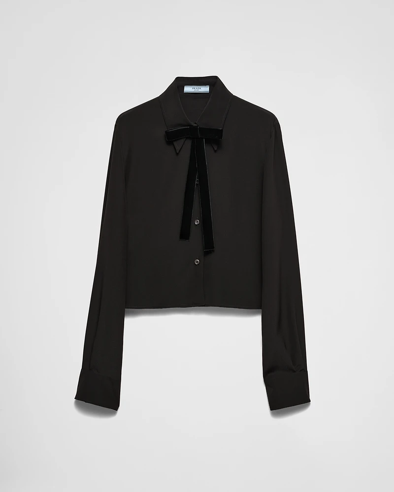 Crepe de chine shirt
