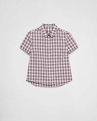 Checked cotton shirt