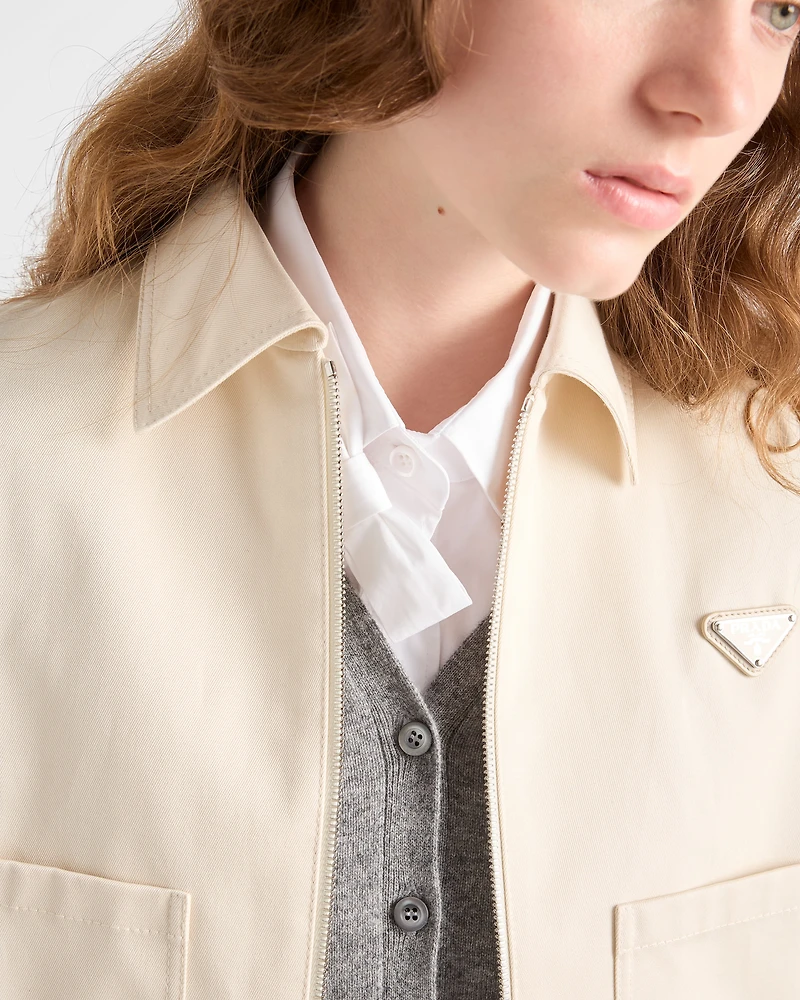 Chino blouson jacket