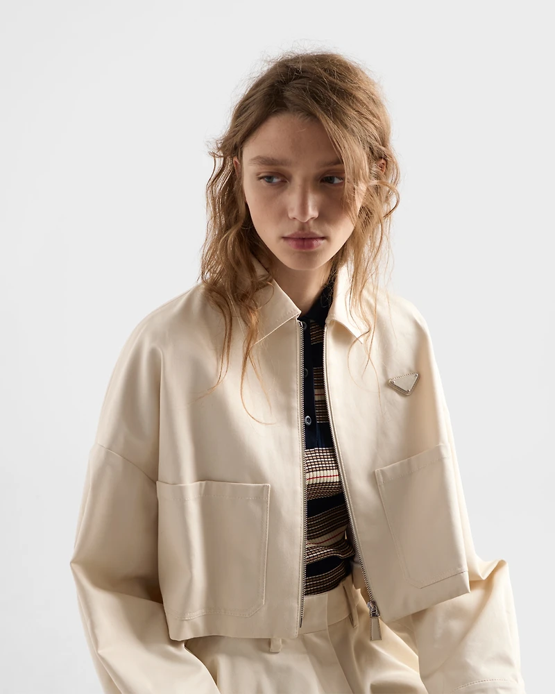 Chino blouson jacket