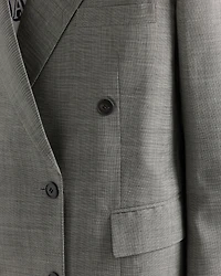 Double-breasted grisaille jacket