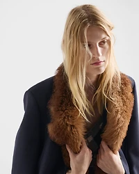 Single-breasted rush stitch jacket