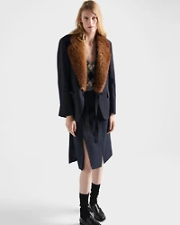 Single-breasted rush stitch jacket