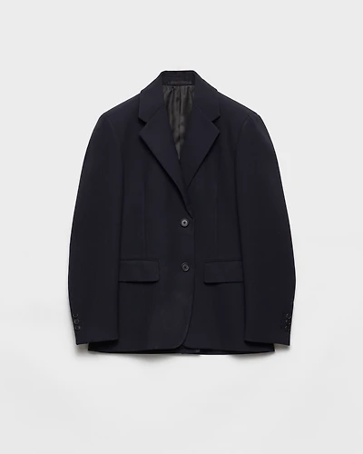 Single-breasted rush stitch jacket