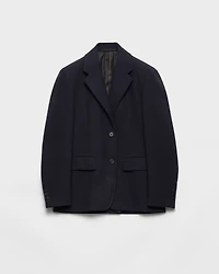 Single-breasted rush stitch jacket