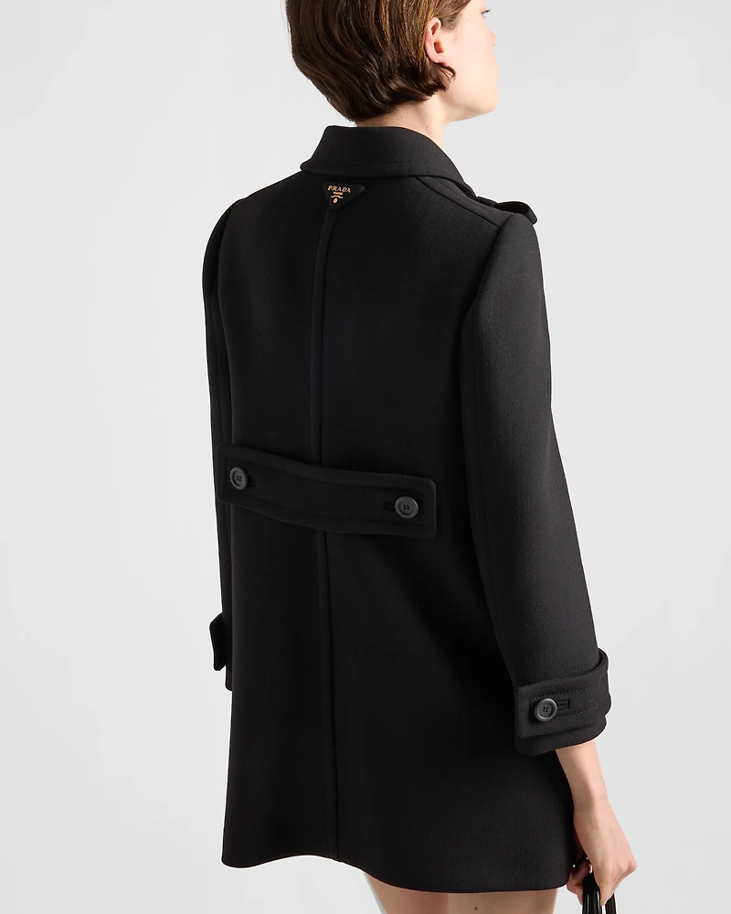 Natté peacoat