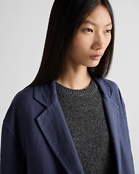 Single-breasted double cotton coat