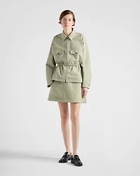 Old canvas blouson jacket