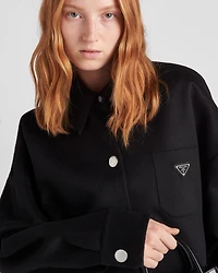 Cashgora oversized blouson