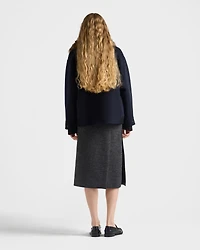 Double cashwool jacket