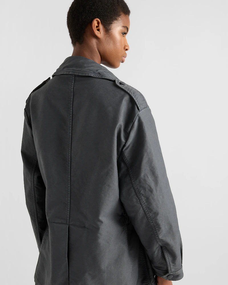 Old cotton safari jacket