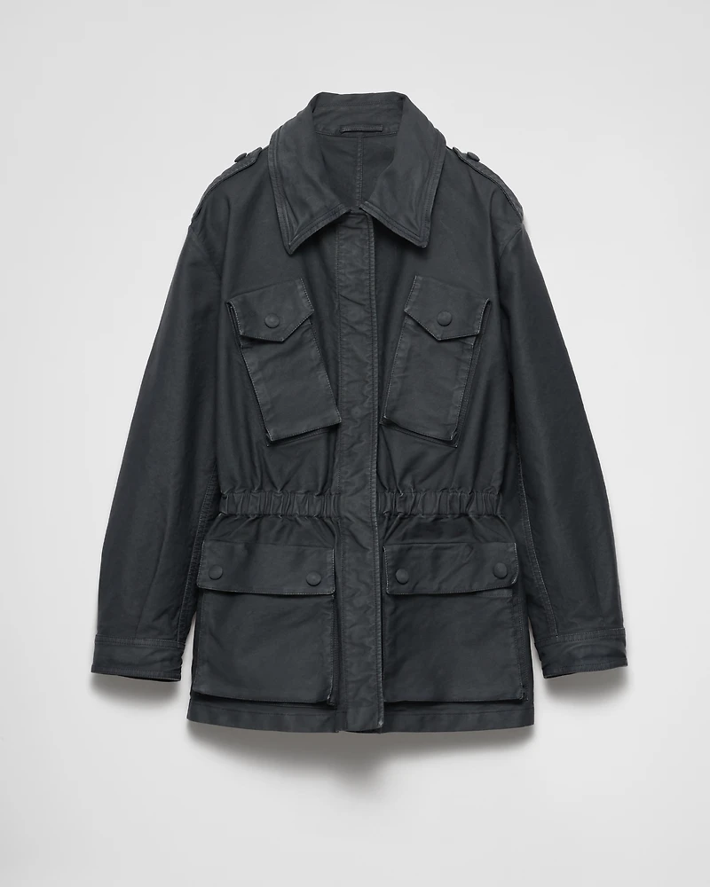 Old cotton safari jacket