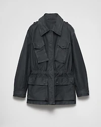 Old cotton safari jacket