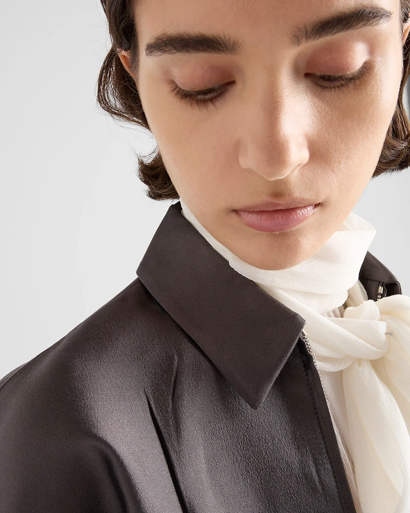 Silk and wool jacket