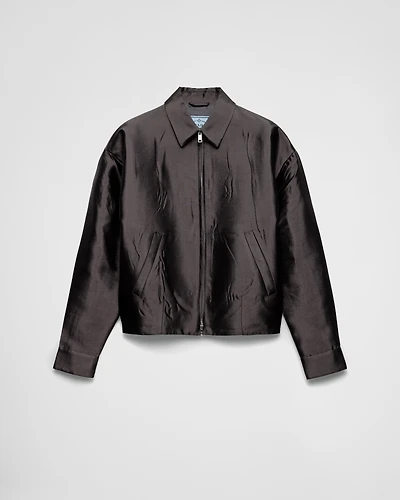 Silk and wool jacket