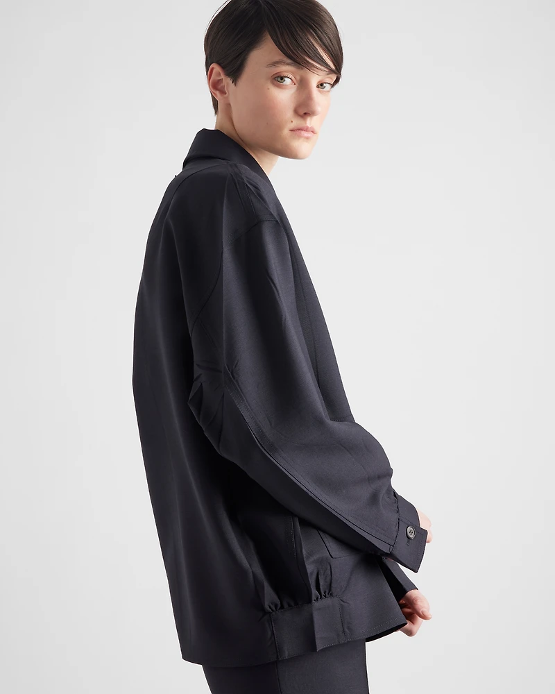 Kid mohair jacket