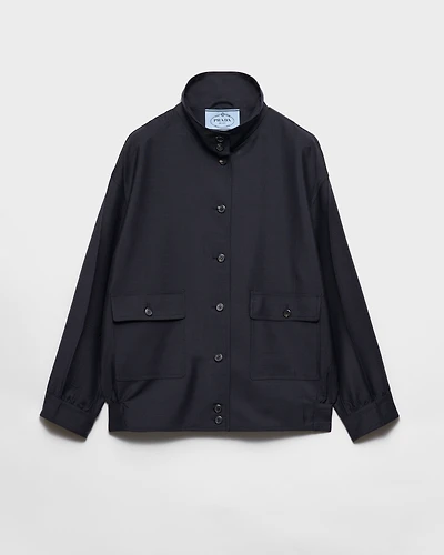 Kid mohair jacket