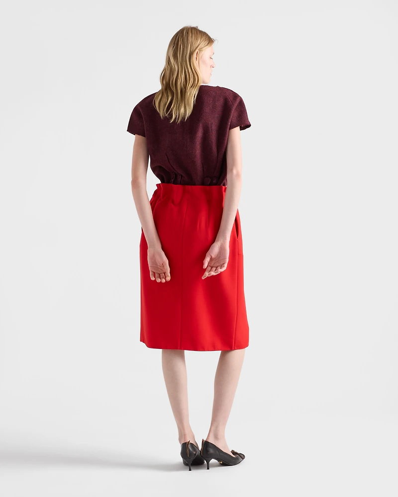 Shetland wool top