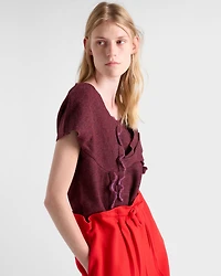 Shetland wool top