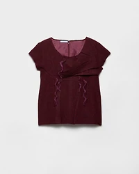 Shetland wool top