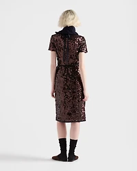 Embroidered sequin top