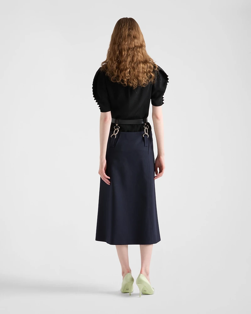 Cady crepe top