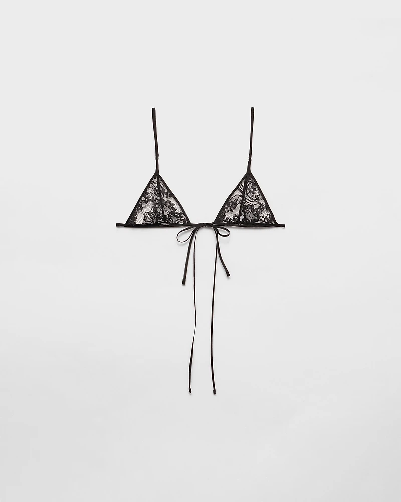 Lace bra