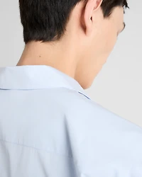 Cotton zipper shirt