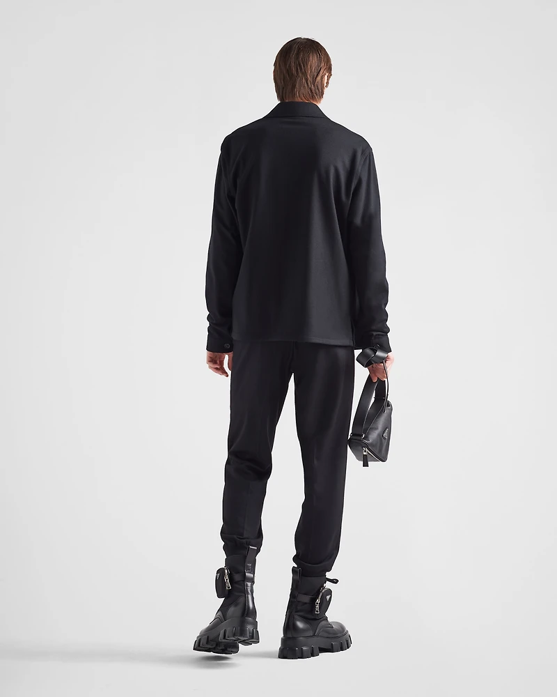 Wool and cashmere shirt